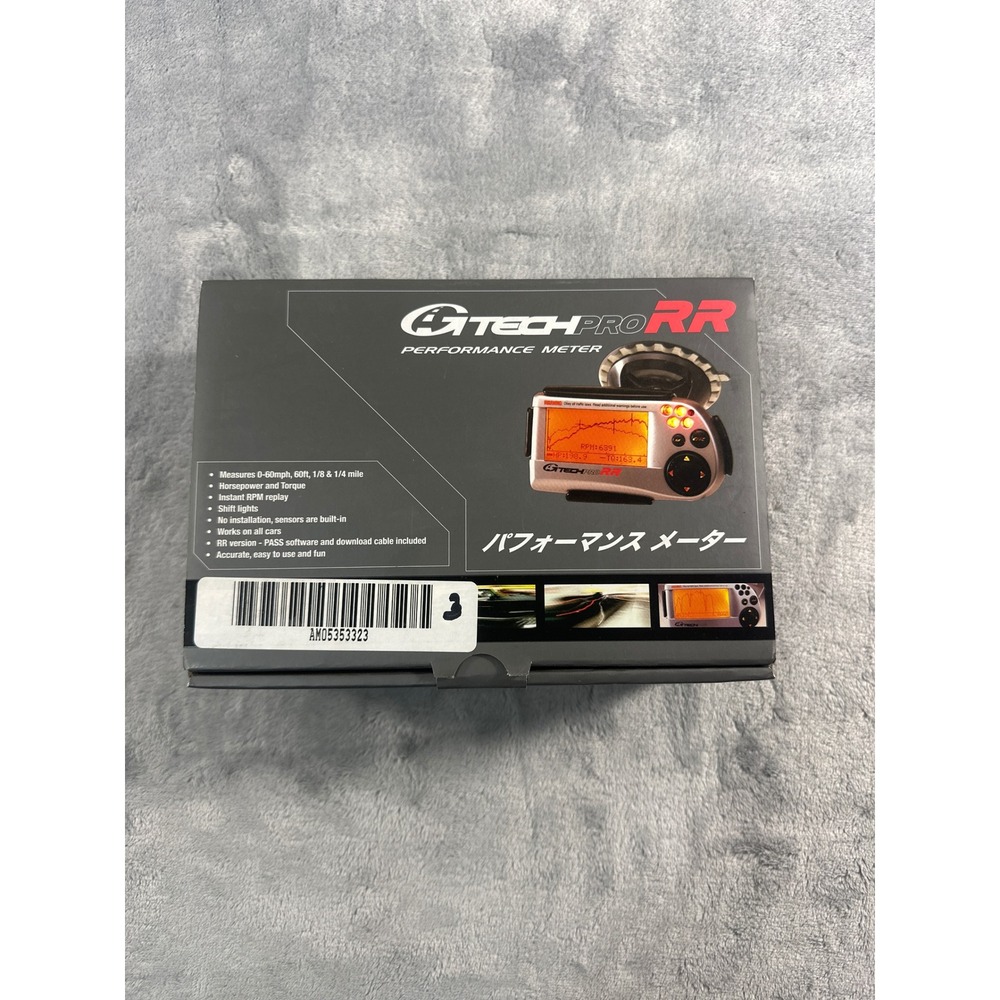 G-Tech Pro RR Performance Meter Horsepower Torque 0-60 1/4 Mile Racing Logger